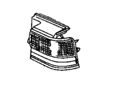 1991 Chrysler LeBaron Tail Light - 4399601