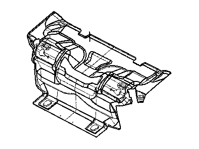 Mopar 4628880AC SILENCER-SLINGWELL