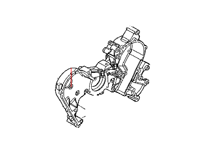 2007 Dodge Nitro Timing Cover - 4892265AA