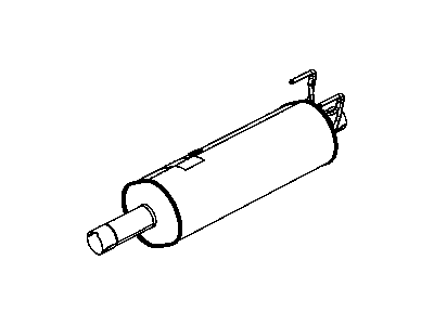 Mopar 55398266AD Exhaust Muffler