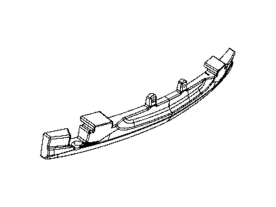 Mopar 5303899AB ABSORBER-Rear Energy