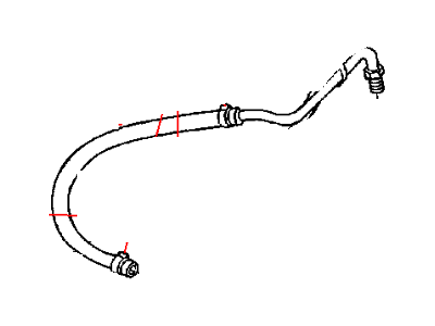 2002 Dodge Ram 2500 Power Steering Hose - 52110300AA