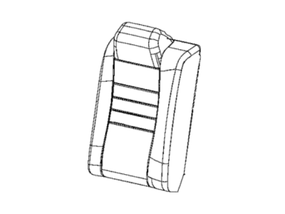 Mopar 6XM81JRRAA Cover-Rear Seat Back