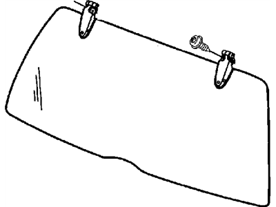 Mopar 55360216AD Liftgate Hinge