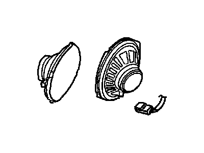 Mopar 5081669AC Speaker