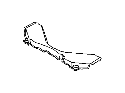 Mopar 4680622AB SILENCER-Spare Tire Well