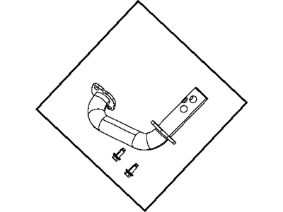 2015 Ram 5500 EGR Tube - 4627605AB