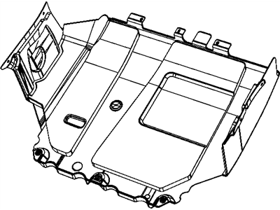 Mopar 5116372AB Shield-Front