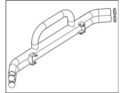 Mopar 82208285 Bumper Kit-Tubular