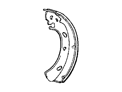 Mopar 4864304 SHOEKIT-Drum