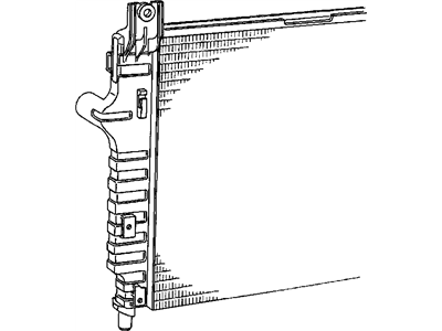 Dodge Dakota Radiator - 52028816AC