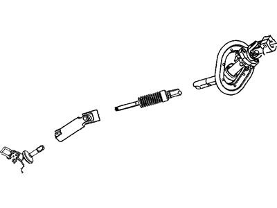 Mopar 55351300AG Intermediate Shaft