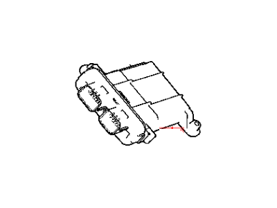 Mopar 4896018AB OCCUPANT Restraint Module