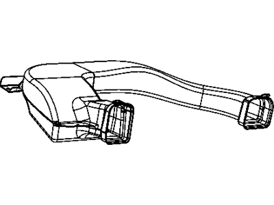 Mopar 68138266AA Duct-A/C Outlet