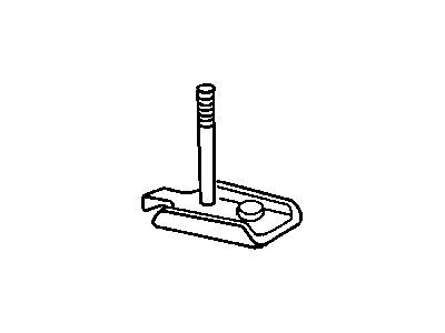 Mopar 53030692 Bracket & Sc-Air Cleaner To Th Body