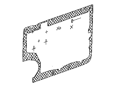 Mopar 55256394AH Shield Front Door