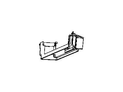 Mopar 4872683AA DEFLECTOR