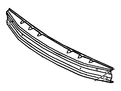 Mopar 5288789AC REINFMNT-Front Bumper