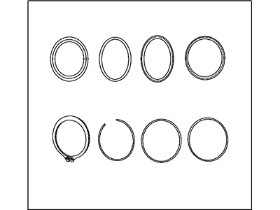 Mopar 4883240AB Seal Pkg-Transmission Front Clutch