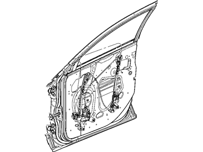 2004 Chrysler Pacifica Window Regulator - 4894270AA