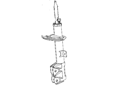 Mopar 5168167AD STRUT-FRONTSUSPENSION