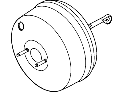 1998 Jeep Wrangler Brake Booster - 4798158