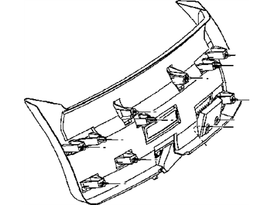 Mopar UM74XDBAH Panel-LIFTGATE