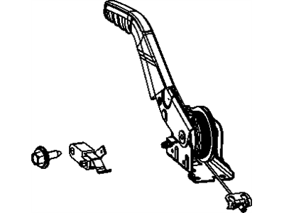 Mopar 1HY70DX9AA LEVERASSY-Parking Brake