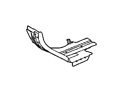 Mopar 4814711AD Cap End-Rail