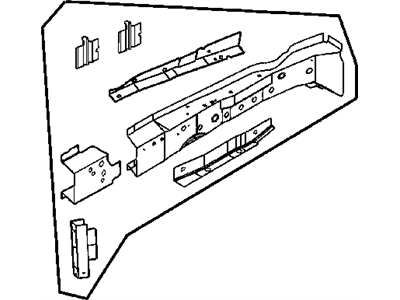 Mopar 4814694AB Rail