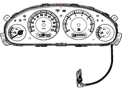 Mopar 4685843AI Cluster-Instrument Panel