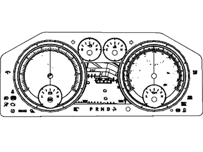 Mopar 68061309AC Cluster-Instrument Panel