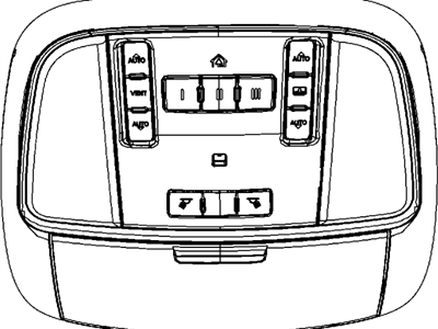 Mopar 1VS301L1AE Console-Overhead