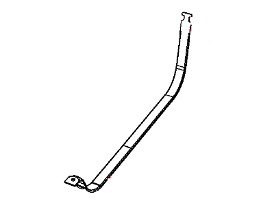 Dodge Journey Fuel Tank Strap - 4766515AC