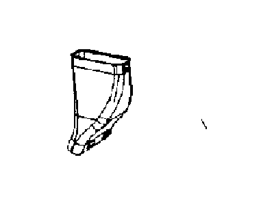 Mopar 5058887AA Duct-Instrument Panel