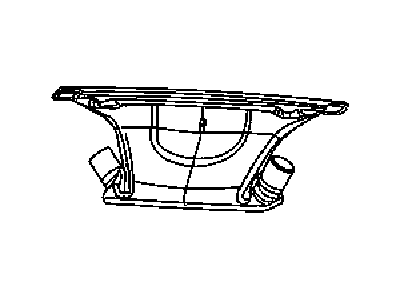 Mopar 5058775AB Duct-DEFROSTER