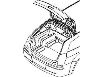 Mopar WX34XDVAD Carpet-Cargo Floor