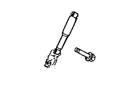 2000 Dodge Ram 1500 Shock Absorber - 52106080AB