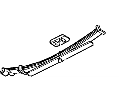 Mopar 52106293AC Spring Rear Leaf