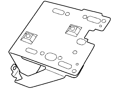 Mopar 5064344AB Bracket-Dvd Screen