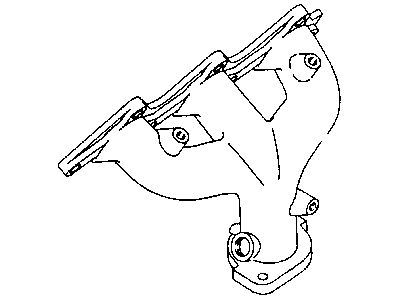 Chrysler Sebring Exhaust Manifold - MD323182