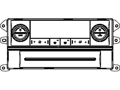 Mopar 55111893AC Air Conditioner And Heater Control