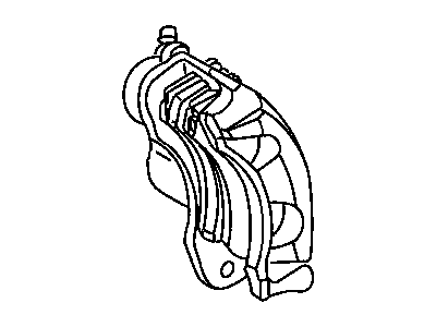 2006 Dodge Sprinter 3500 Brake Caliper - 5135918AA