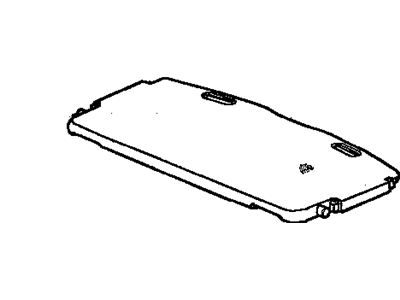 Mopar SG491KAAB Panel-Rear Shelf