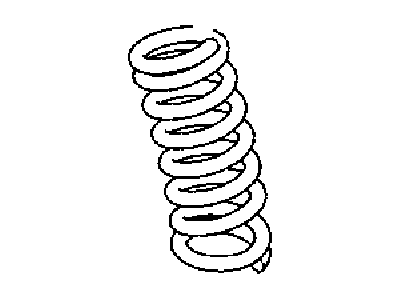 Mopar 68032313AA Rear Coil Spring