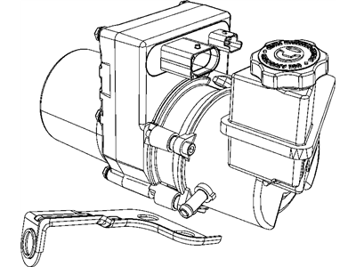 Dodge Power Steering Pump - 68059524AD