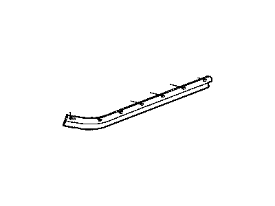 Mopar 55362137AB Seal-Rear Door