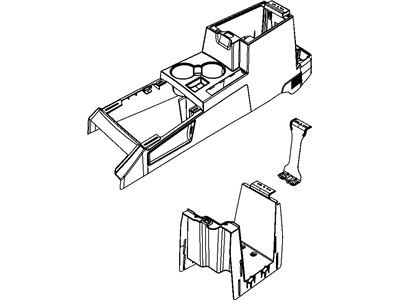 Mopar 5KE541DAAI Console-Floor