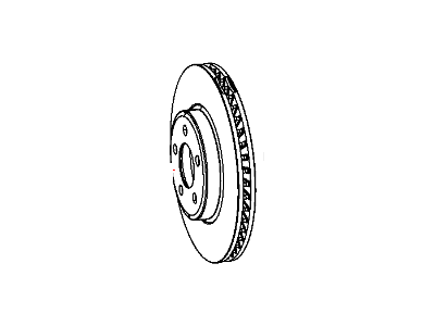 Mopar 4779196AF Front Brake Rotor