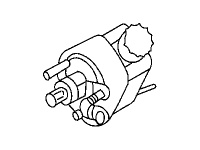 Dodge Ram 1500 Power Steering Pump - 4883960AA